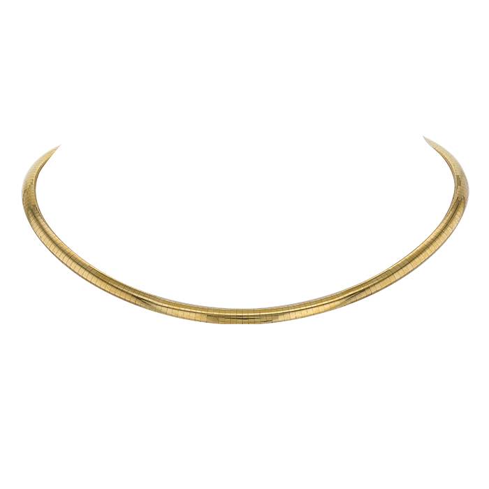 Vintage necklace in yellow gold - 00pp