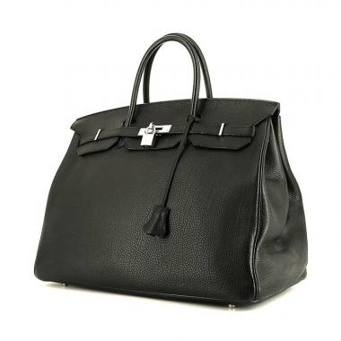 Hermes Birkin Black 40, - VINTAGE luxury fashion bazaar