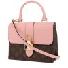 Louis Vuitton  Locky BB shoulder bag  in brown monogram canvas  and pink leather - 00pp thumbnail
