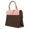 Louis Vuitton  Locky BB shoulder bag  in brown monogram canvas  and pink leather - Detail D5 thumbnail
