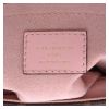 Borsa a tracolla Louis Vuitton  Locky BB in tela monogram marrone e pelle rosa - Detail D9 thumbnail