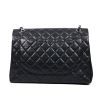 Chanel  Timeless Maxi Jumbo handbag  in black quilted grained leather - Detail D2 thumbnail