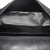 Chanel  Timeless Maxi Jumbo handbag  in black quilted grained leather - Detail D4 thumbnail