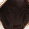 Bolso de mano Gucci Jackie vintage en lona Monogram gris y cuero marrón - Detail D2 thumbnail