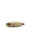 Borsa Gucci Jackie vintage in tela monogram grigia e pelle marrone - Detail D4 thumbnail