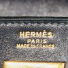Sac à main Hermes Kelly 32 cm en cuir box bleu-marine - Detail D5 thumbnail