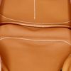Pochette Hermès Virevolte in pelle di vitello doblis e pelle togo gold - Detail D4 thumbnail