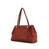 Hermès Cabana shopping bag in burgundy Fjord leather - 00pp thumbnail