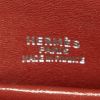 Sac cabas Hermès Cabana en cuir Fjord bordeaux - Detail D5 thumbnail