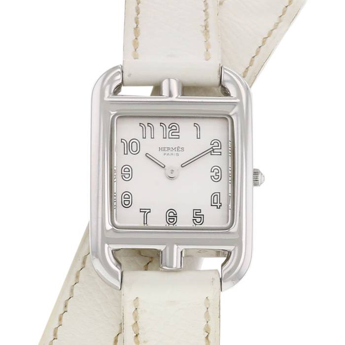 Hermes Cape Cod watch in stainless steel Ref:  CC1.210 Circa  2000 - 00pp