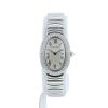 Cartier Baignoire Joaillerie watch in white gold Ref:  1955 Circa  1990 - 360 thumbnail