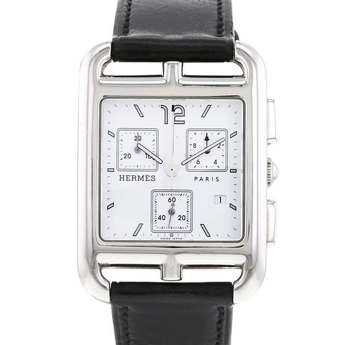 Hermes Cape Cod Chrono watch in stainless steel Ref:  CC1.910 Circa  2010 - 00pp
