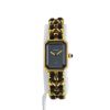 Orologio Chanel Première  taglia L in oro placcato Circa  1990 - 360 thumbnail