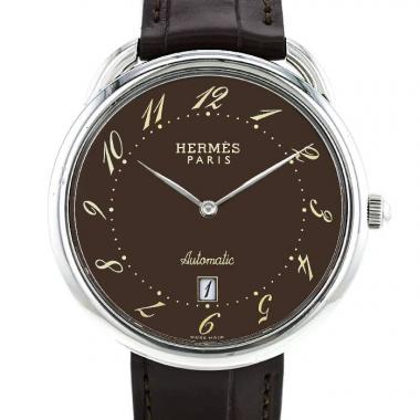 Reloj Hermes Arceau de acero Ref :  AR4.810 Circa  2000