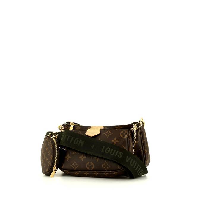 Louis Vuitton Multi-Pochette Accessoires shoulder bag in brown monogram  canvas and natural leather