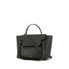 Celine Belt mini handbag in black grained leather - 00pp thumbnail
