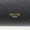 Sac à main Celine Belt mini en cuir grainé noir - Detail D4 thumbnail