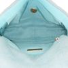 Chanel 19 shoulder bag in blue denim canvas - Detail D3 thumbnail