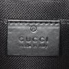 Borsa a tracolla Gucci  Suprême GG in tela monogram cerata nera e grigia - Detail D3 thumbnail