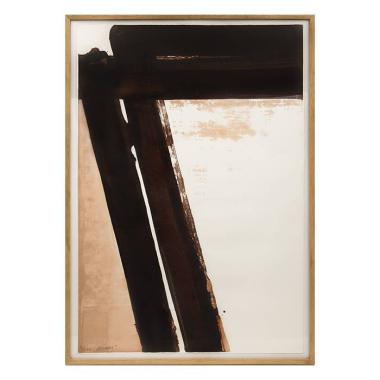 Pierre Soulages (1919-2022), Sérigraphie n°15 - 1981