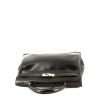 Bolso de mano Hermes Kelly 35 cm en cuero box negro - 360 Front thumbnail