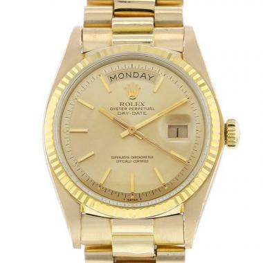 Montre Rolex Day-Date en or jaune Ref :  1803 Vers  1976