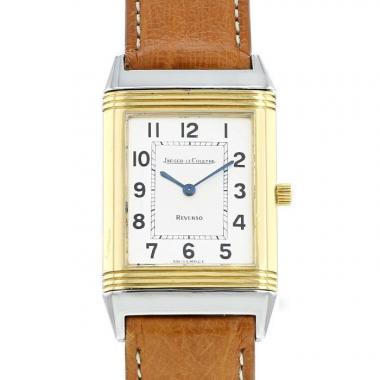 Reloj Jaeger-LeCoultre Reverso de oro y acero Ref: Jaeger-LeCoultre - 250586  Circa 1990