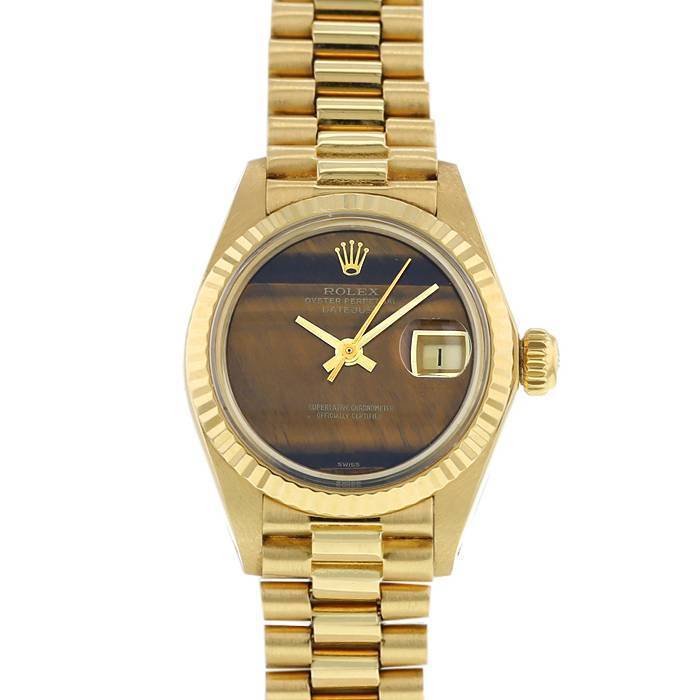 Montre Rolex Datejust Lady en or jaune Ref: 6917 Vers 1980 - 00pp