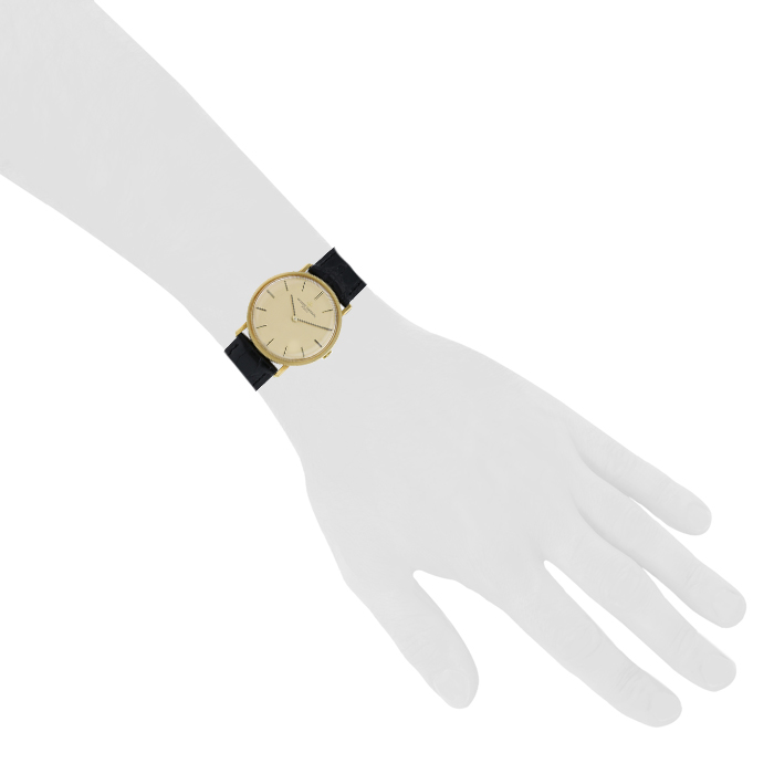 Montre Vacheron Constantin Patrimony en or jaune Ref :  7811 Vers  1970 - Detail D1