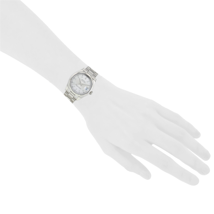 Rolex Datejust watch in white gold Ref:  178279 Circa  2010 - Detail D1