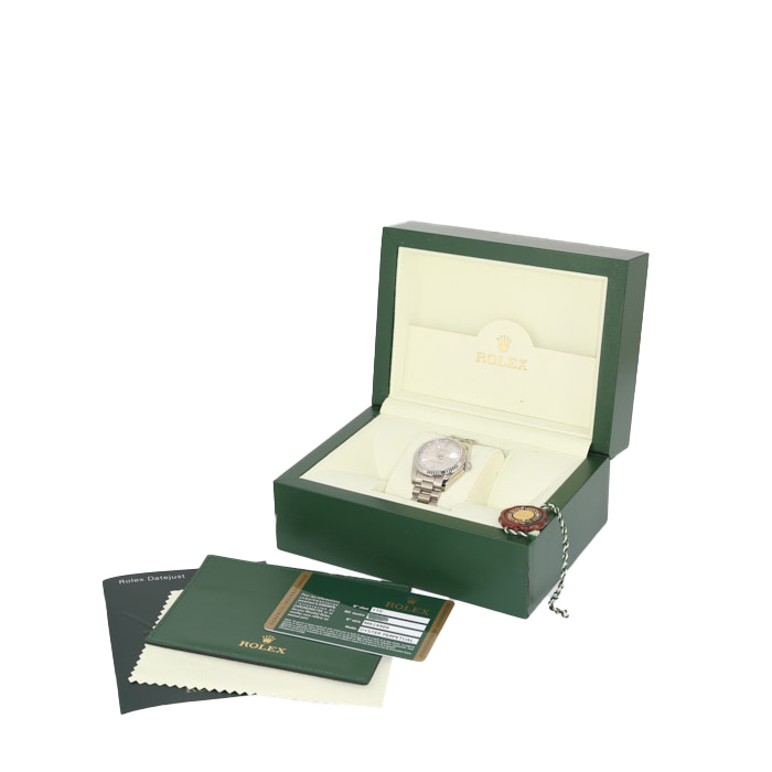 Rolex Datejust watch in white gold Ref:  178279 Circa  2010 - Detail D2