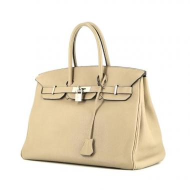 cream birkin bag