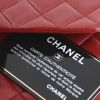 Chanel Timeless handbag in red quilted leather - Detail D4 thumbnail