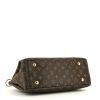Louis Vuitton Pallas handbag in brown monogram canvas and yellow grained leather - Detail D5 thumbnail