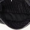 Dior Gaucho bag worn on the shoulder or carried in the hand in black leather - Detail D2 thumbnail