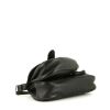 Sac porté épaule ou main Dior Gaucho en cuir noir - Detail D4 thumbnail