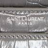 Saint Laurent Sunset shoulder bag in grey leather - Detail D4 thumbnail