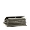 Saint Laurent Sunset shoulder bag in grey leather - Detail D5 thumbnail