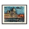 Bernard Buffet, "Venise - La Salute", lithograph in colors on Arches paper, from the "Venise" album, artist proof, signed and annotated, of 1986 - 00pp thumbnail