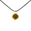 Pomellato Mosaique pendant in yellow gold and citrine - 00pp thumbnail