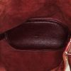 Bolso de mano Hermès Market en cuero color burdeos - Detail D2 thumbnail