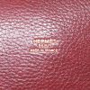 Hermès Market handbag in burgundy leather - Detail D3 thumbnail