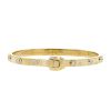 Louis Vuitton Empreinte bracelet in yellow gold and diamonds - 00pp thumbnail