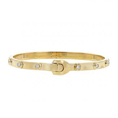 Louis Vuitton Empreinte Ring, Pink Gold and Diamonds. Size 47