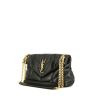 Saint Laurent Loulou Puffer small model shoulder bag in black quilted leather - 00pp thumbnail