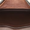 Porta-documentos Hermès Sac à dépêches en cuero granulado de color marrón glacial - Detail D2 thumbnail