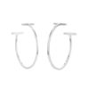 Tiffany & Co Wire medium size earrings in silver - 00pp thumbnail