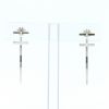 Pendientes Tiffany & Co Wire medianos en plata - 360 thumbnail