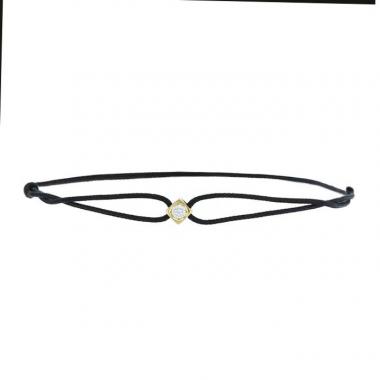 Bracelet Dinh Van Le Cube Diamant en or jaune et diamant