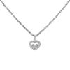 Chopard Happy Diamonds Icon necklace in white gold and diamonds - 00pp thumbnail
